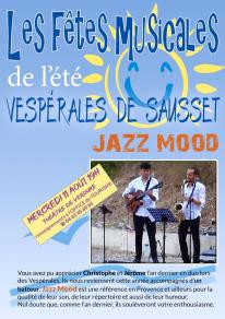 Jazzmood Joue aux Vespérales de Sausset les Pins