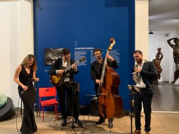 Jazzmood Quartet Joue au Musée de la Marine à Toulon