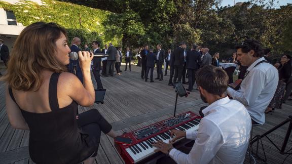 Jazzmood Trio Chant Joue pour la CMA CGM !